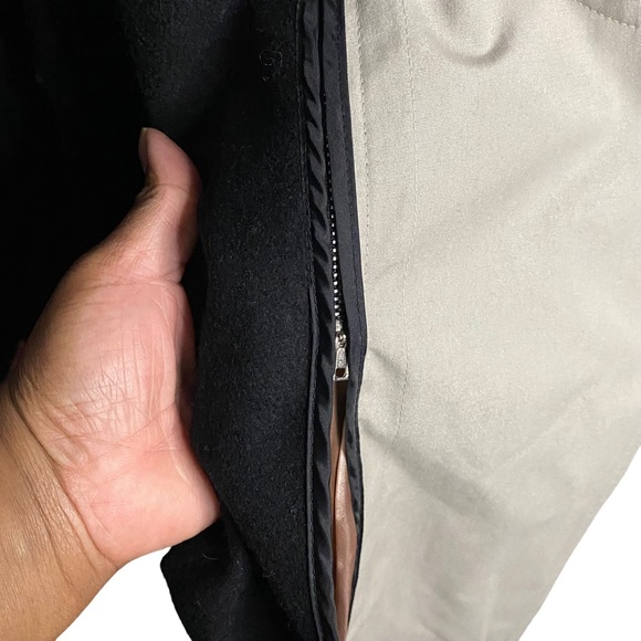 Christian Dumas Cement Button Down Belted Trench Coat - Picture 8 of 11